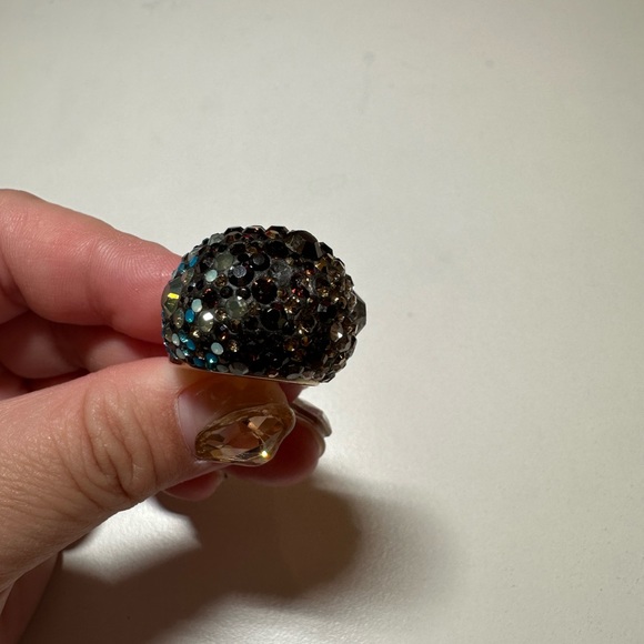 Swarovski Multi colour crystal Ring - Picture 5 of 10